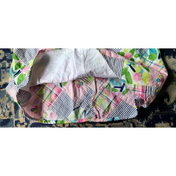 Gymboree Girls Pink Patchwork Shift Dress Girls Size 9 - Picture 6 of 7